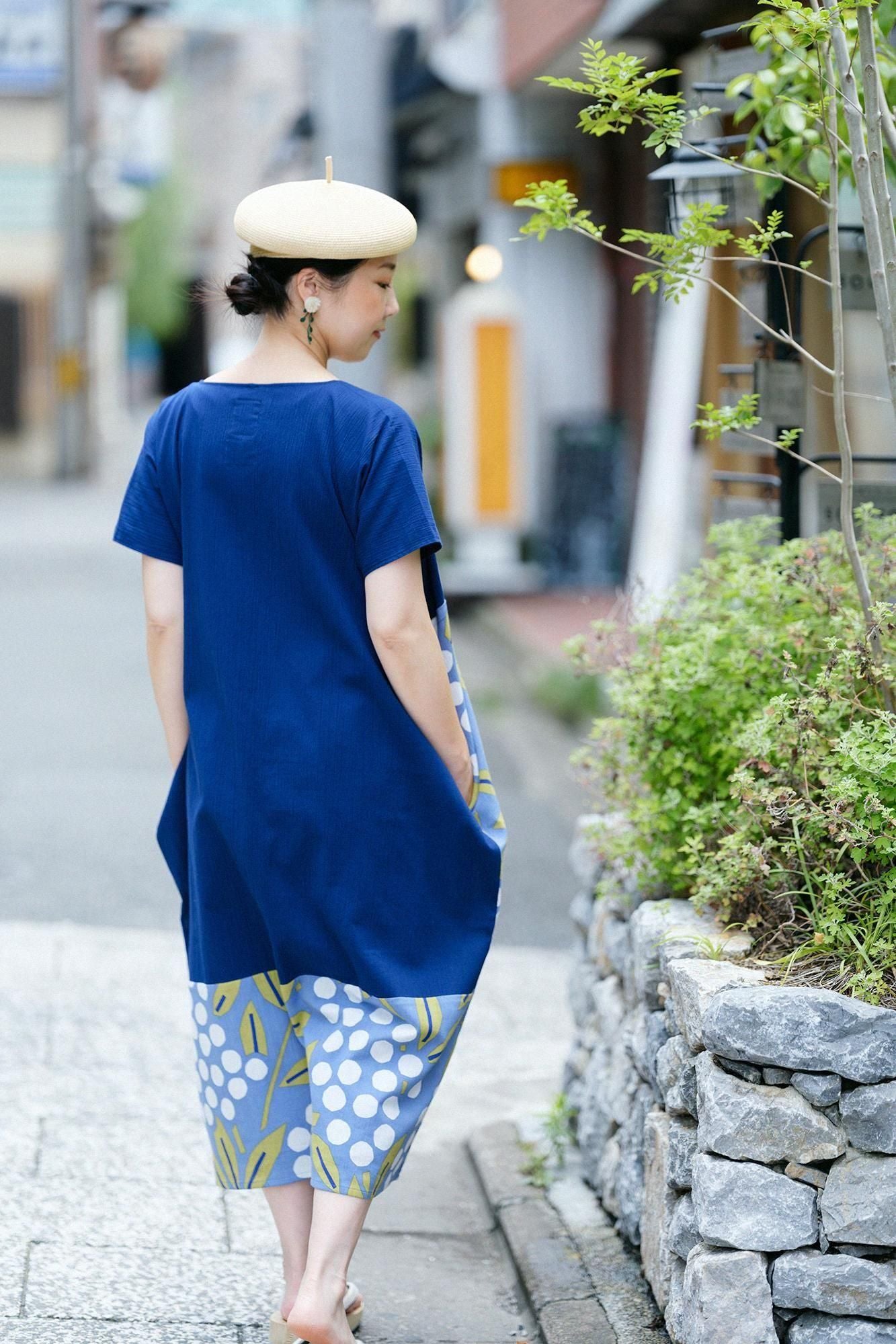 高島縮 20/20 長方形衣（ちょうほうけい） 組（くみ） 裾文様（すそ