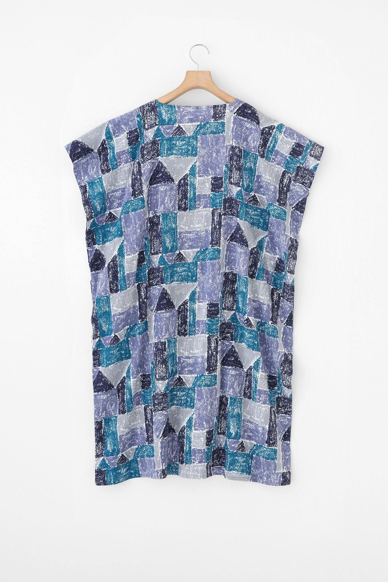 高島縮 20/20 長方形衣（ちょうほうけい）／つみ木の家