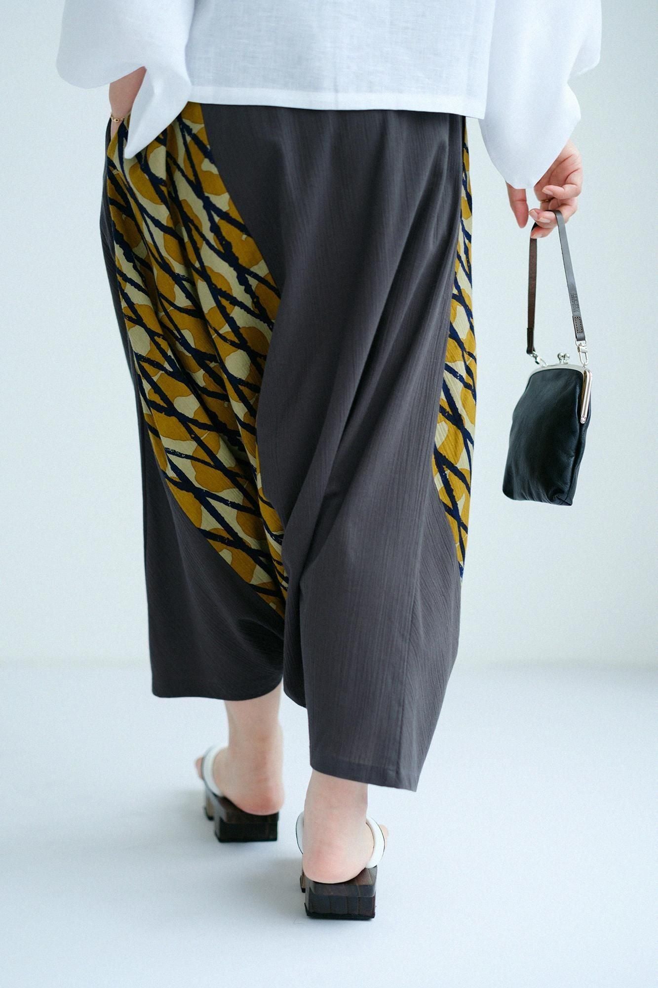 SOUSOU 高島縮　富士 高島縮 20/20 富士（ふじ） 2.0／濃灰（こいはい）