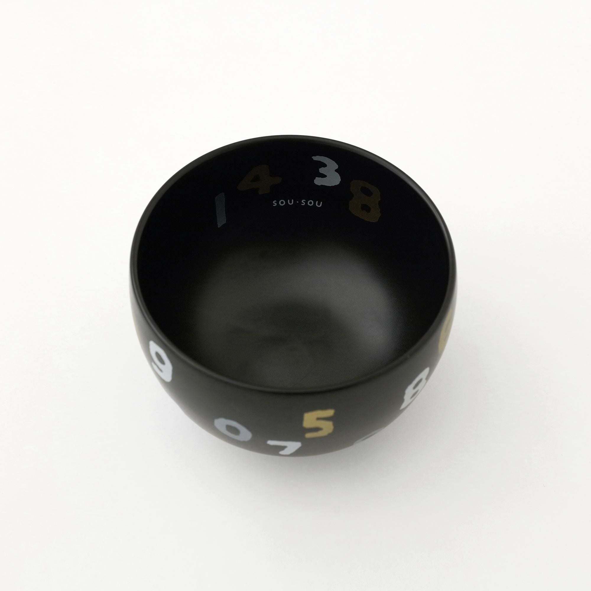 茶碗 單項/SO-SU-U十數 黑色