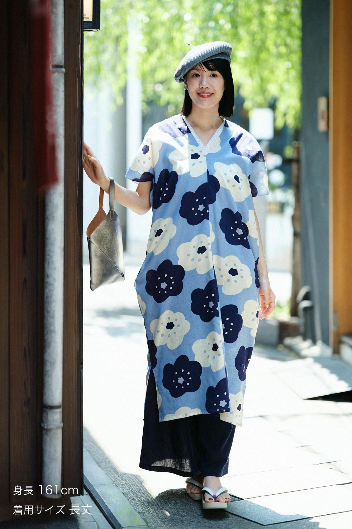 伊勢木綿 文（ぶん） 長方形衣（ちょうほうけい） 二つ身