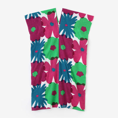 Isemomen Bun Rectangular Dress Split Joint / Oraka Multicolored Ryukyu