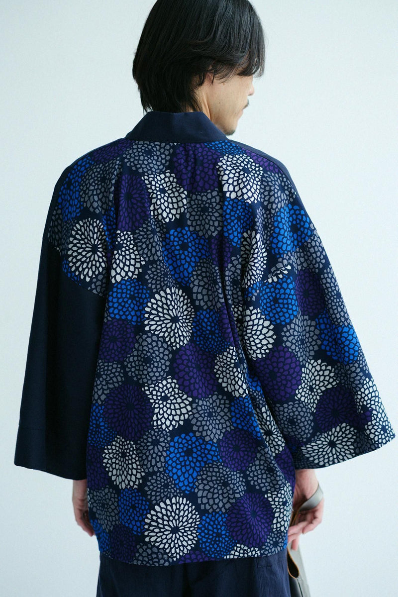 Fubi Kimono Shirt Bi-color