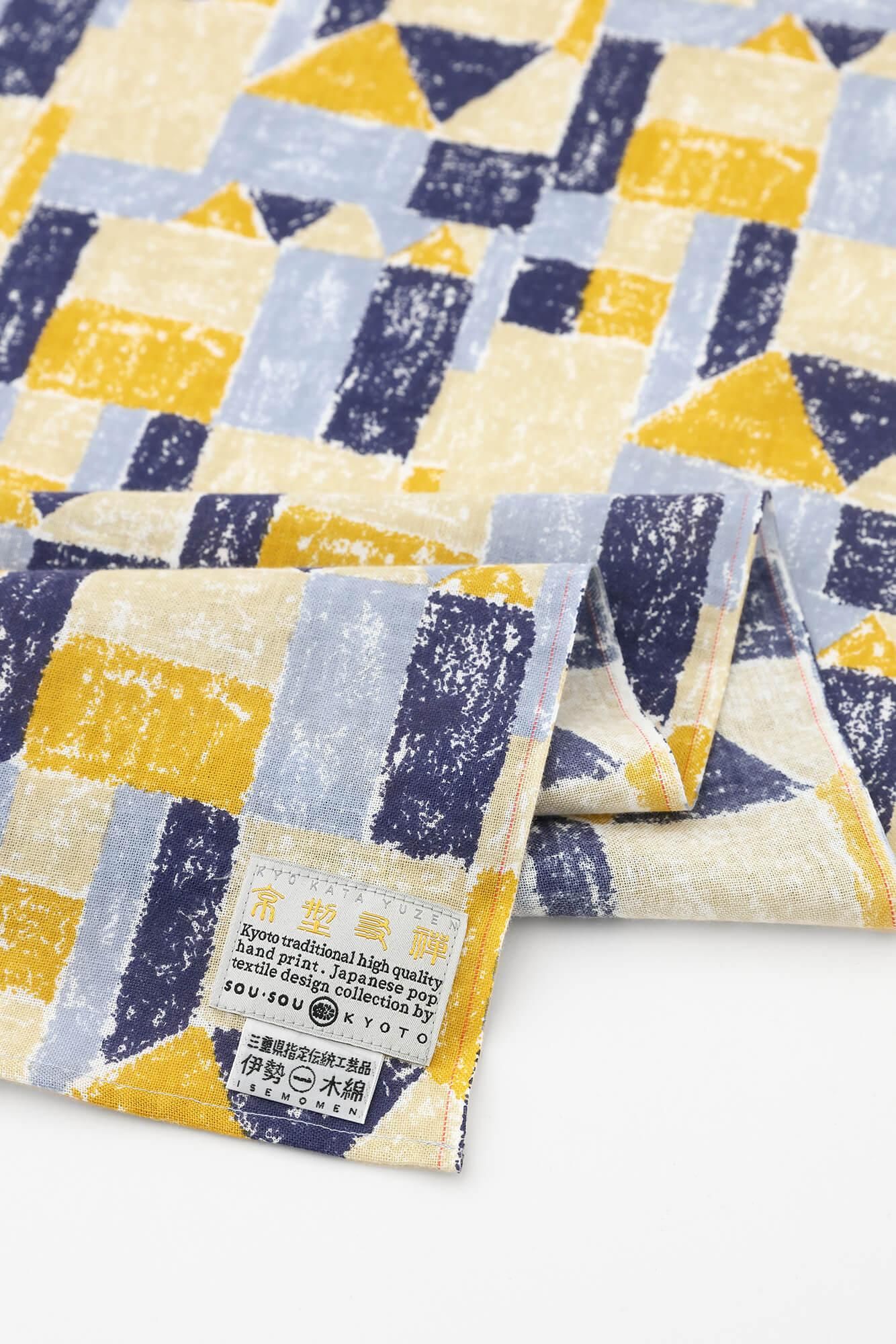 伊勢木棉 圍巾 短版／積木之家