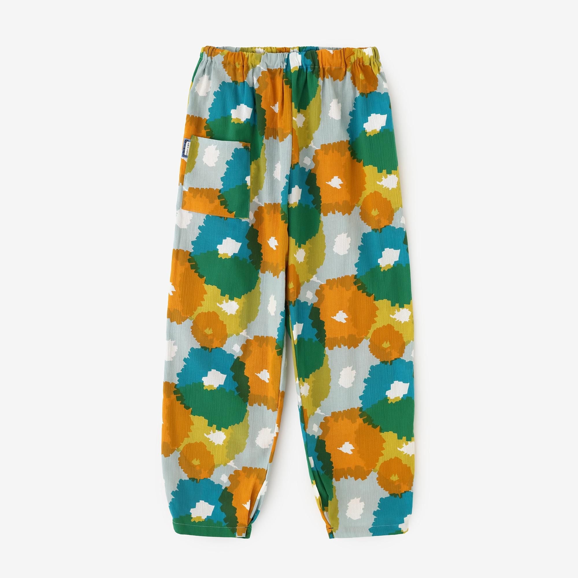 Chizimi Cotton 20/20 Monpe Workers Pants / Full Bloom