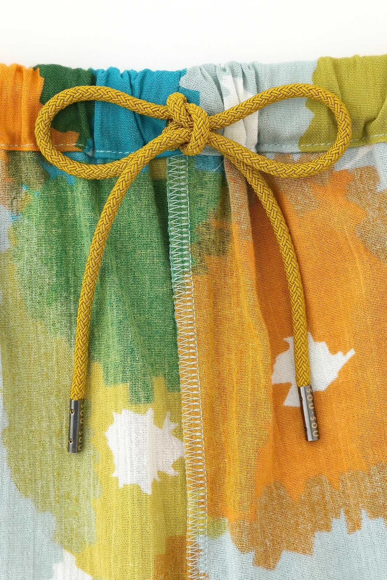 高島縮棉 20/20工人褲／盛開