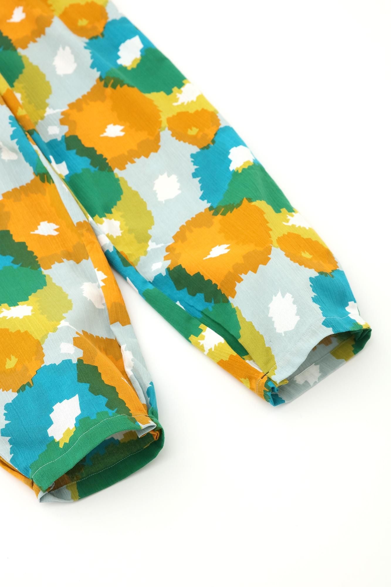 高島縮棉 20/20工人褲／盛開