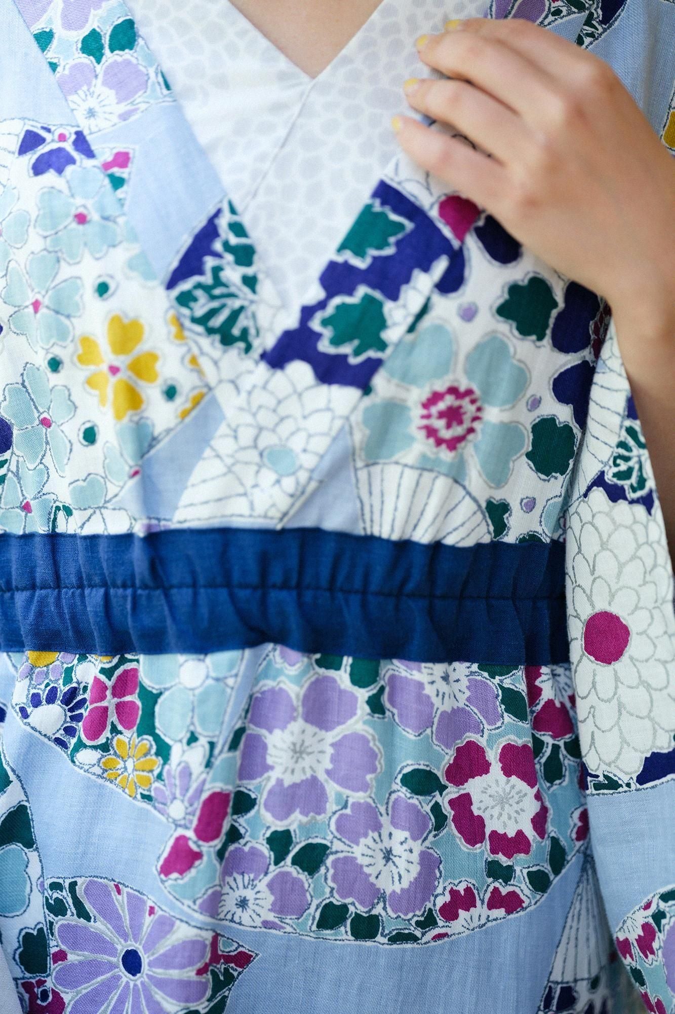 大麻，新鲜的Yukatamita/fan（ougi）ashanada