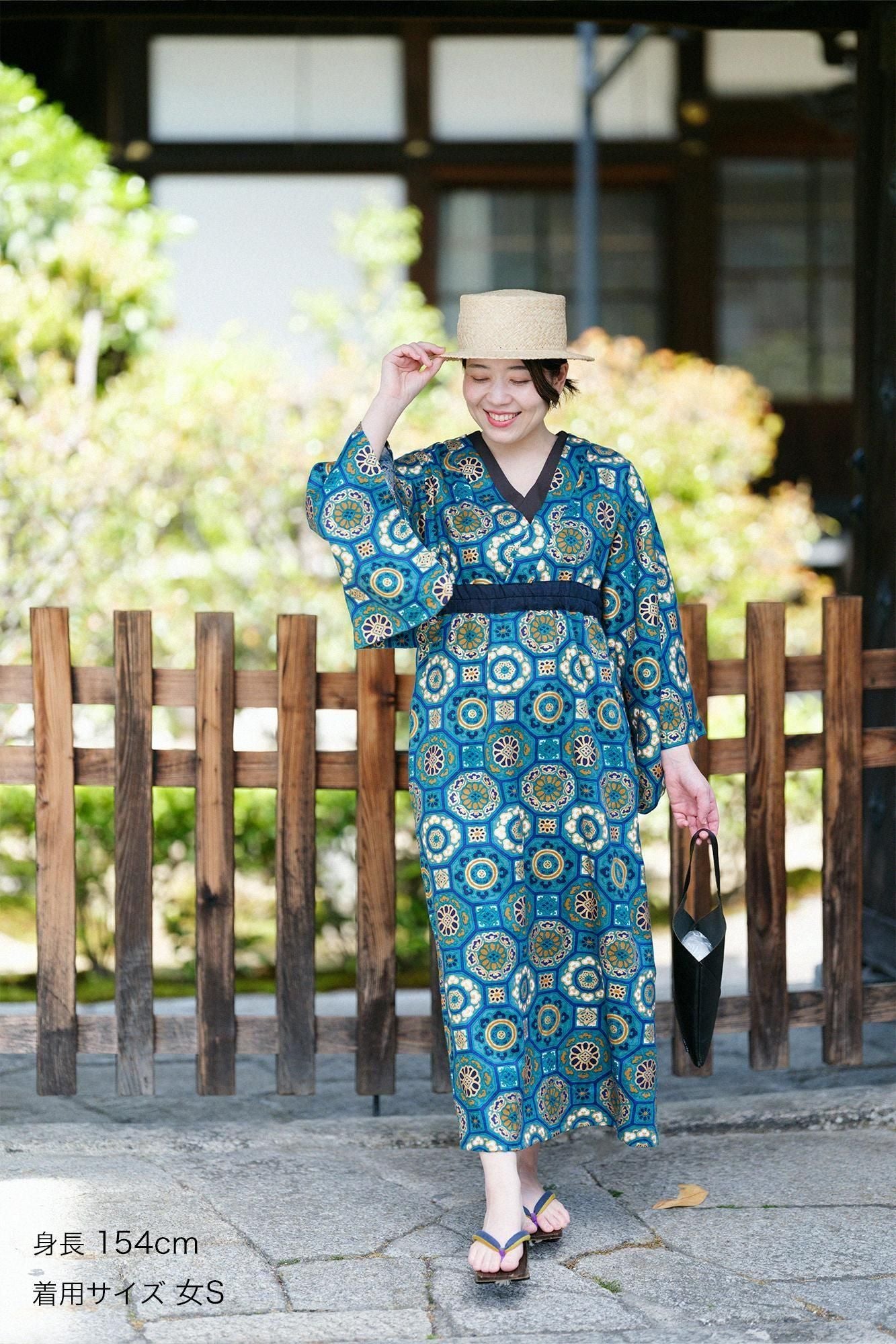 ソウソウ　ゆかたみたて　浴衣みたて 麻 ゆかたみたて