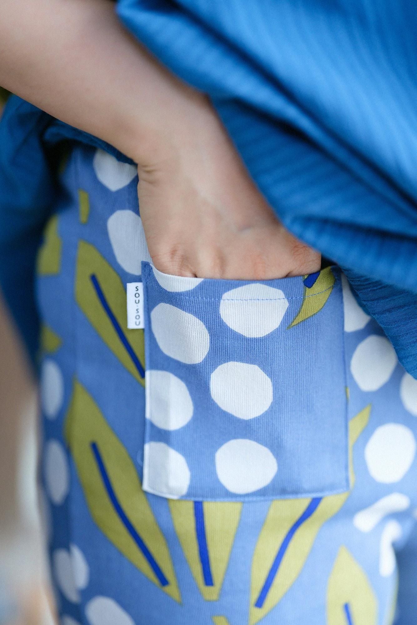 Chizimi Cotton 40/40 Skinny Pants / Nandina Bamboo