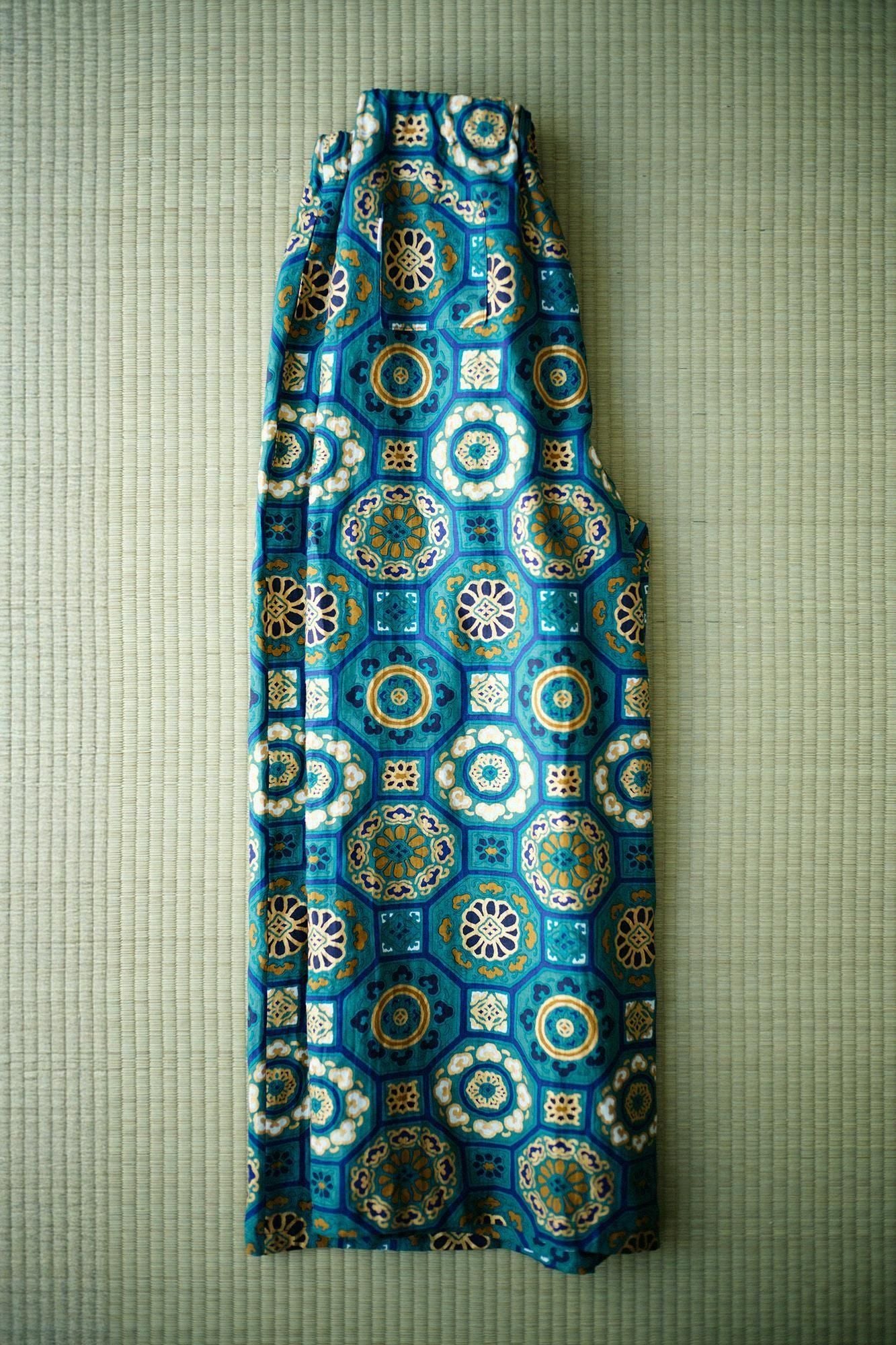 Chanvre, large, monpe / glorieux, vert vert