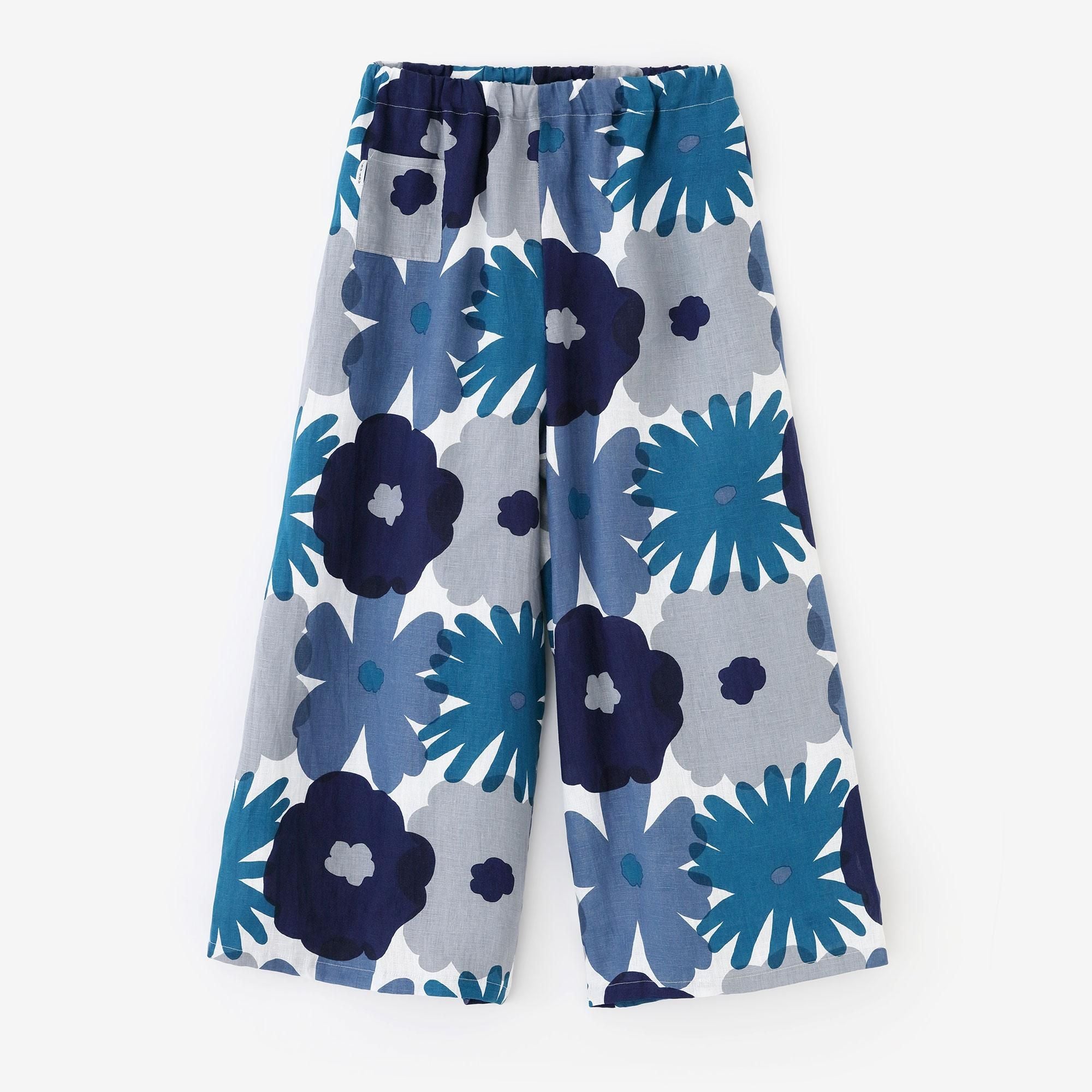 伊勢木綿 20/20 広形（ひろなり）もんぺ／淡藤鼠（うすふじねず）