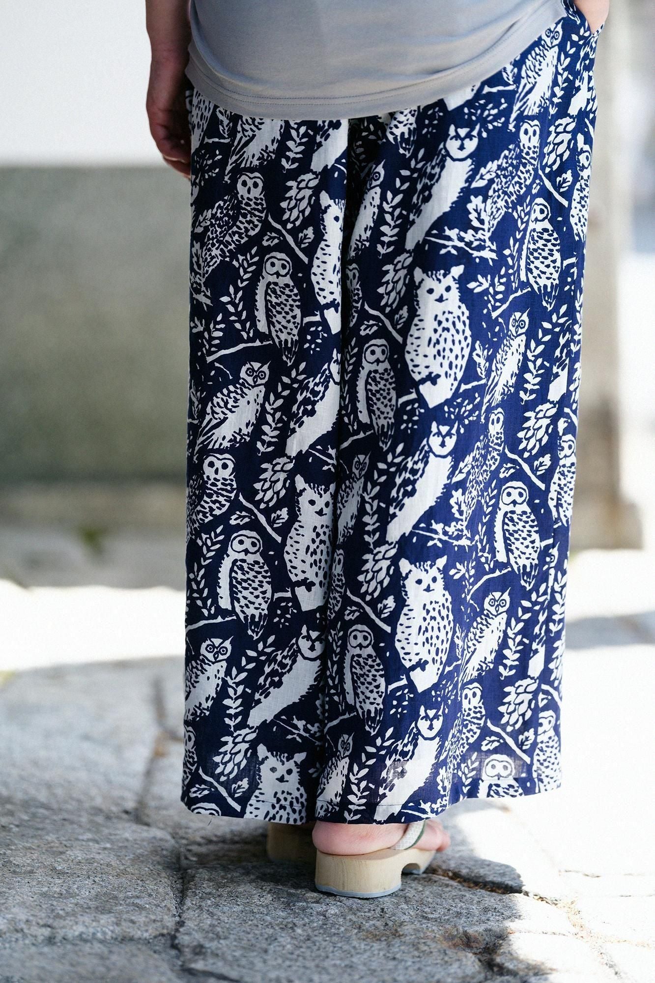 麻 広形（ひろなり）もんぺ／森のくらし