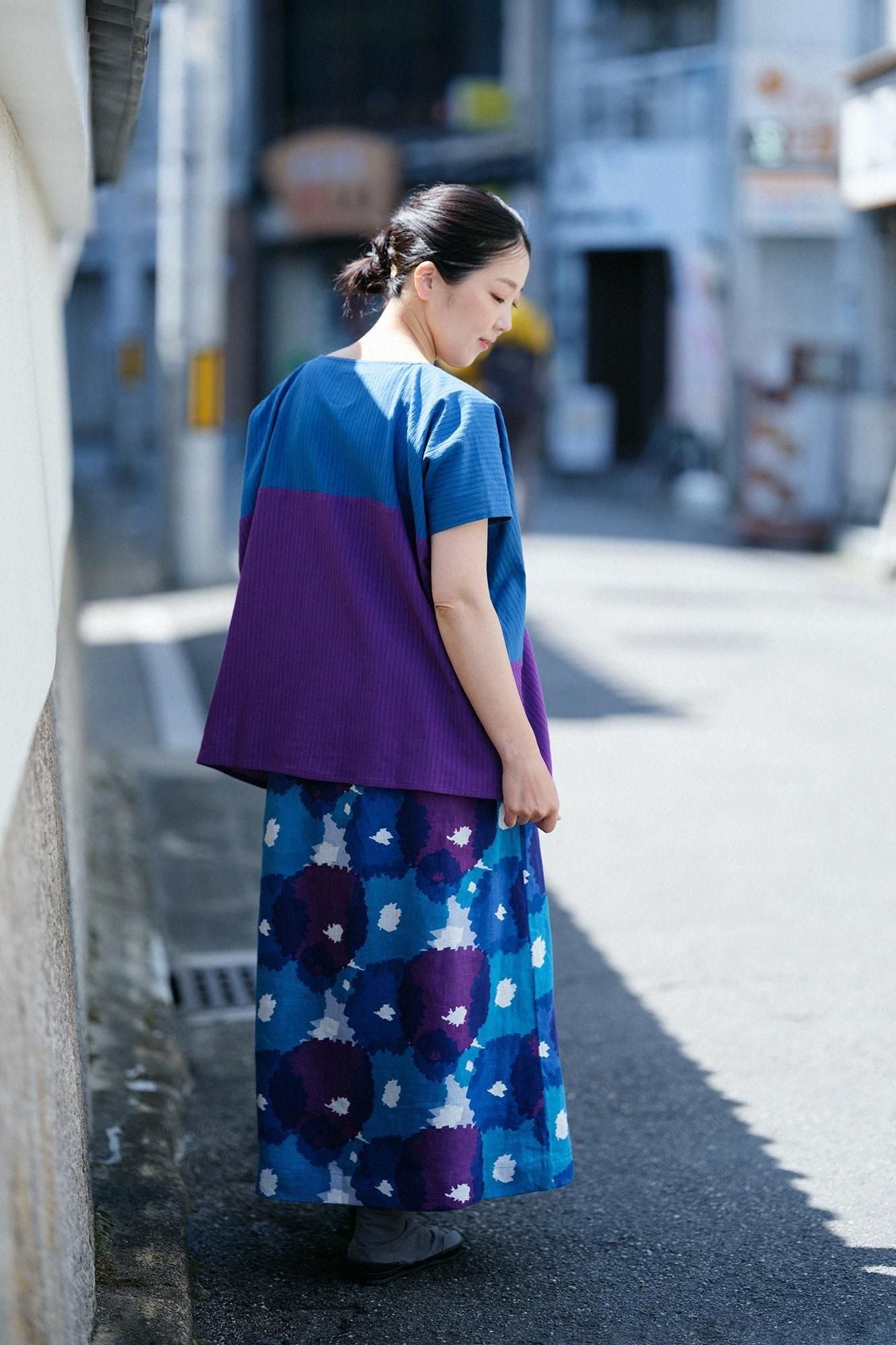 SOU・SOU モスリン スカート　双筒衣／ゆめ　和柄　京都製　日本 SOU・SOU モスリン スカート 双筒衣／ゆめ 和柄 京都製 日本 - メルカリ
