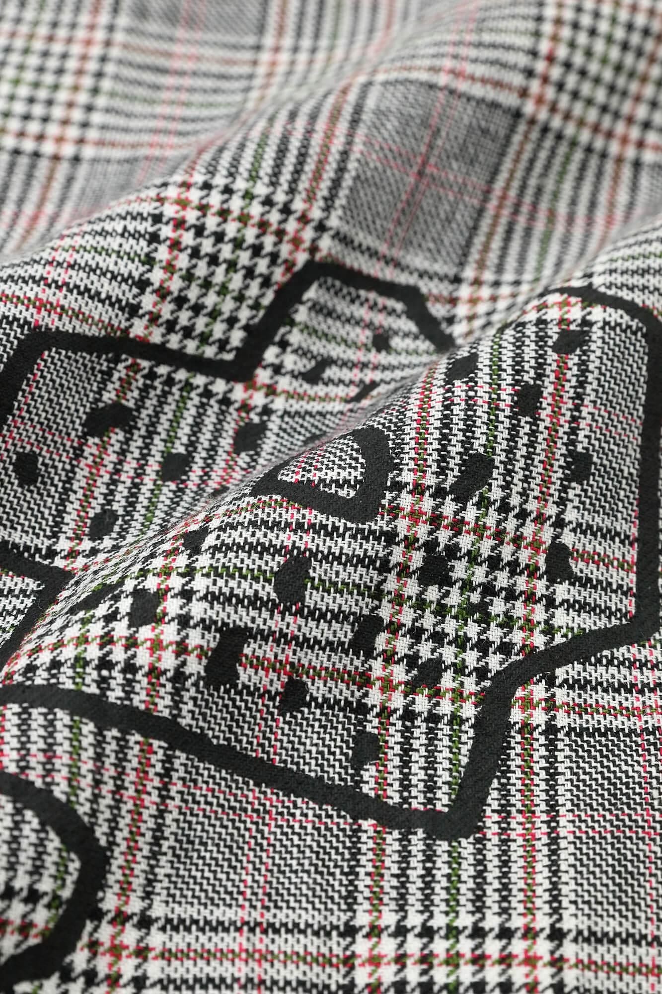 Leinengittergewebe (Koshiori) Rechteckige Kleidung (Hananae) Flyer und Rand (Yohaku)