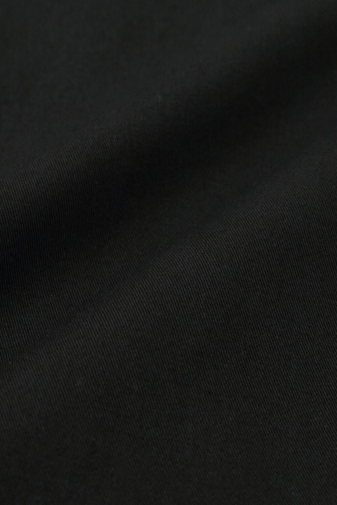 高密度 綾織（あやおり） 二ノ襞（にのひだ）もんぺ つぼみ／濡羽色（ぬればいろ）