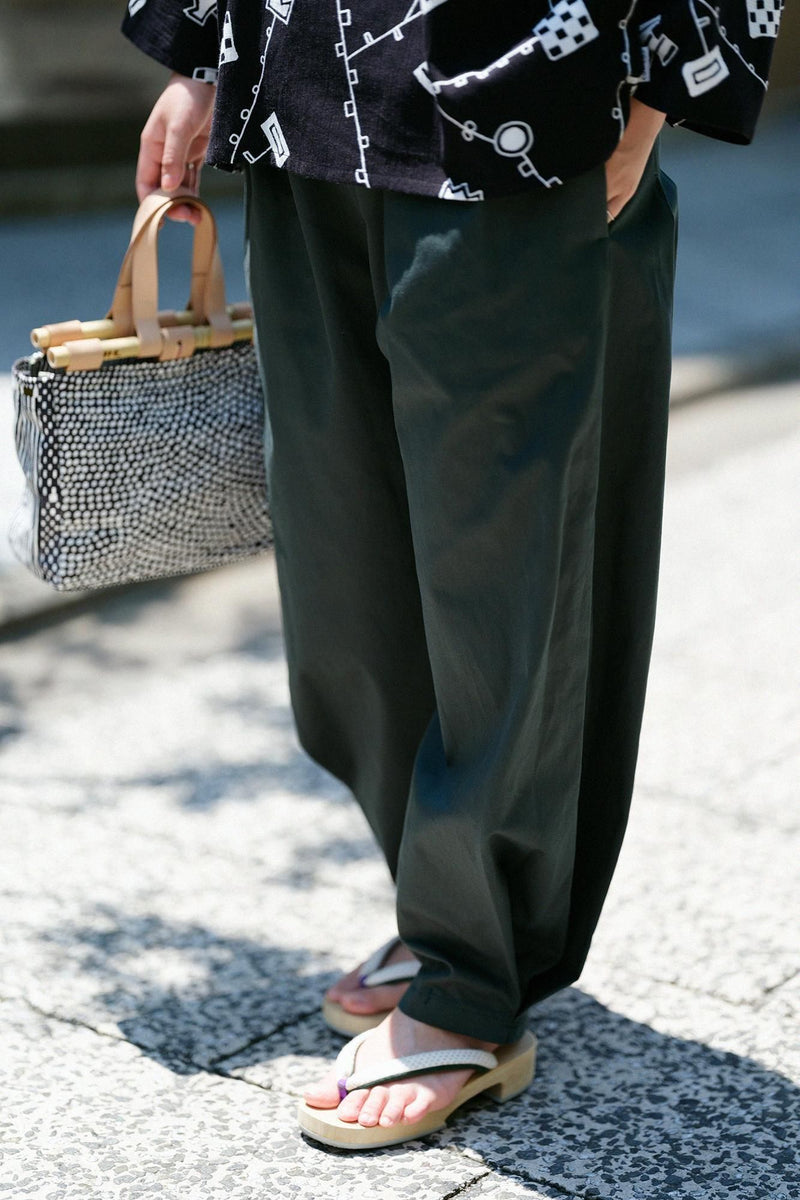 Nino Pleated Monpe Pants Bud