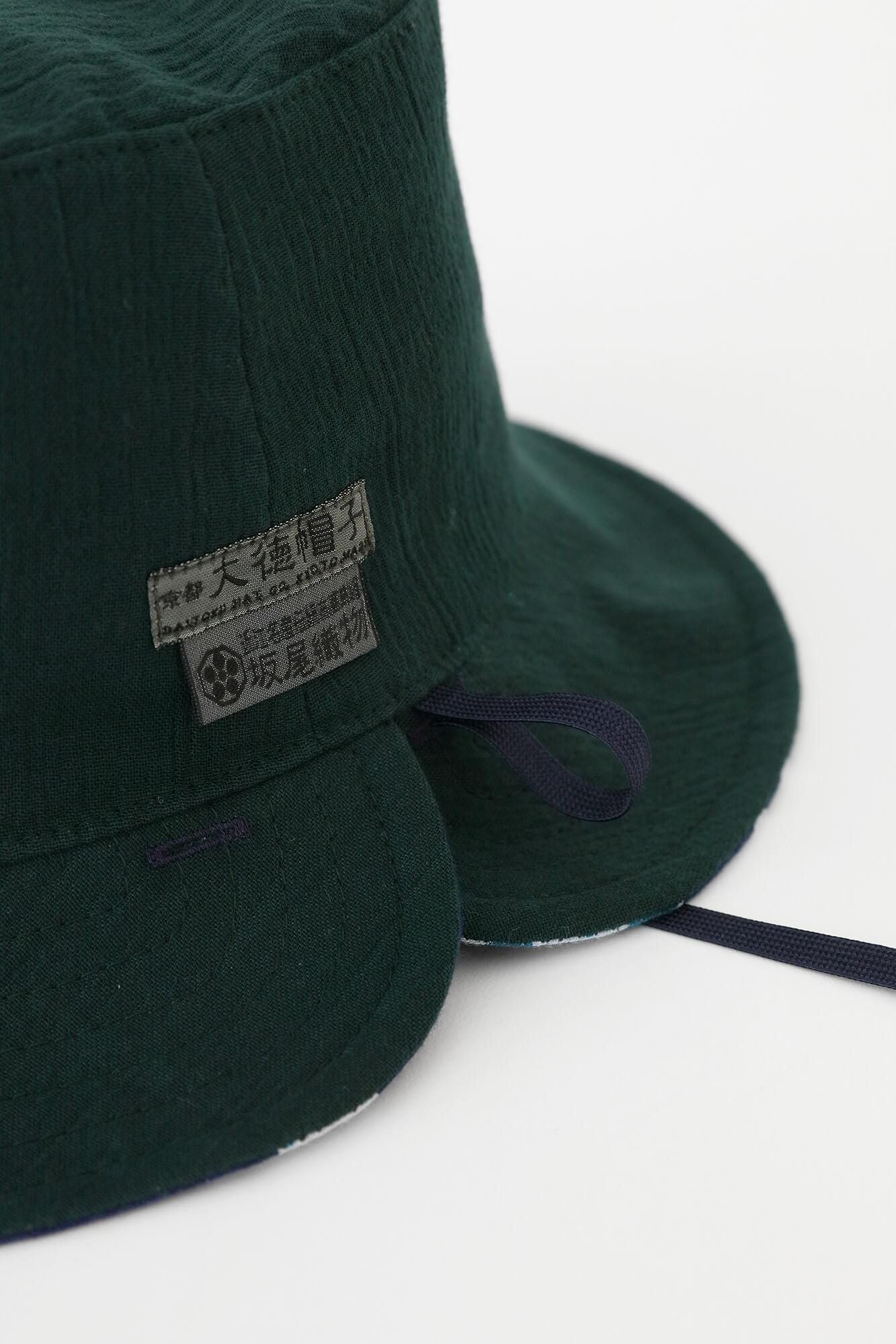 高島縮棉 20/20雙面用BIKE 帽子/綻放