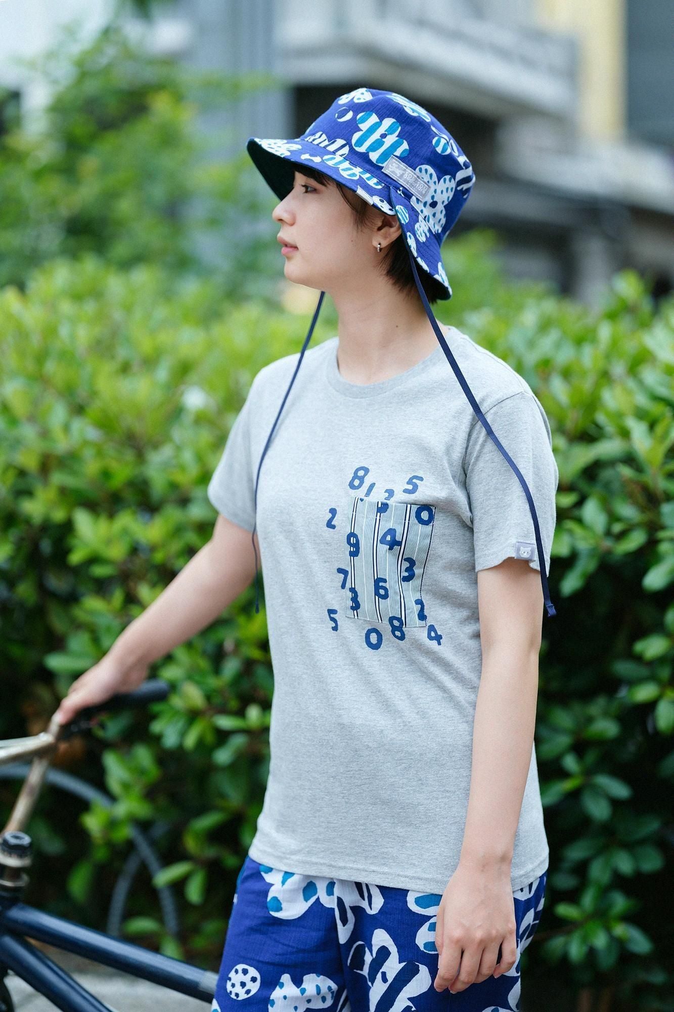 短袖口袋T-shirt [5.0] /混灰色x SO-SU-U十數 昆2