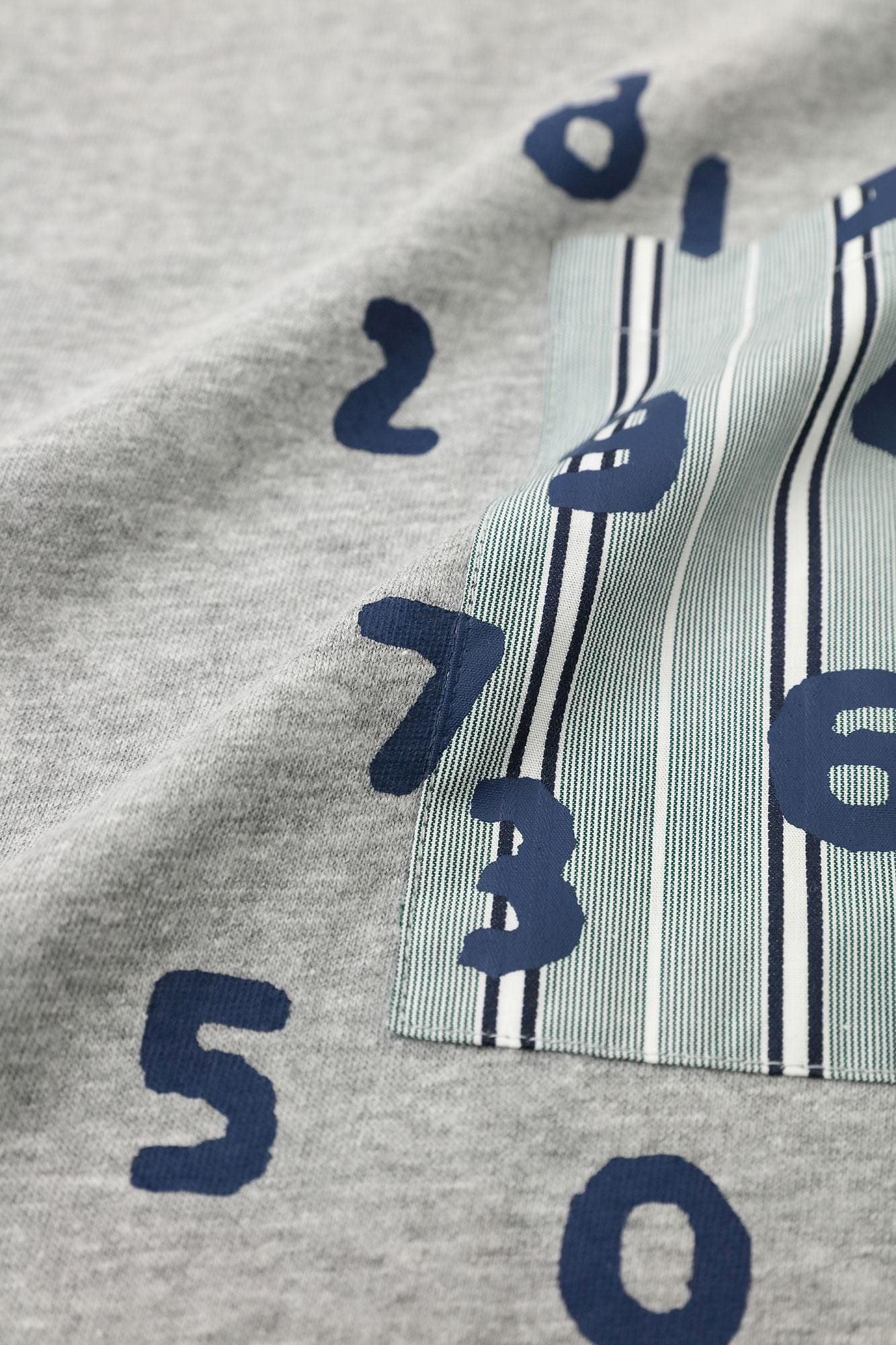 短袖口袋T-shirt [5.0] /混灰色x SO-SU-U十數 昆2