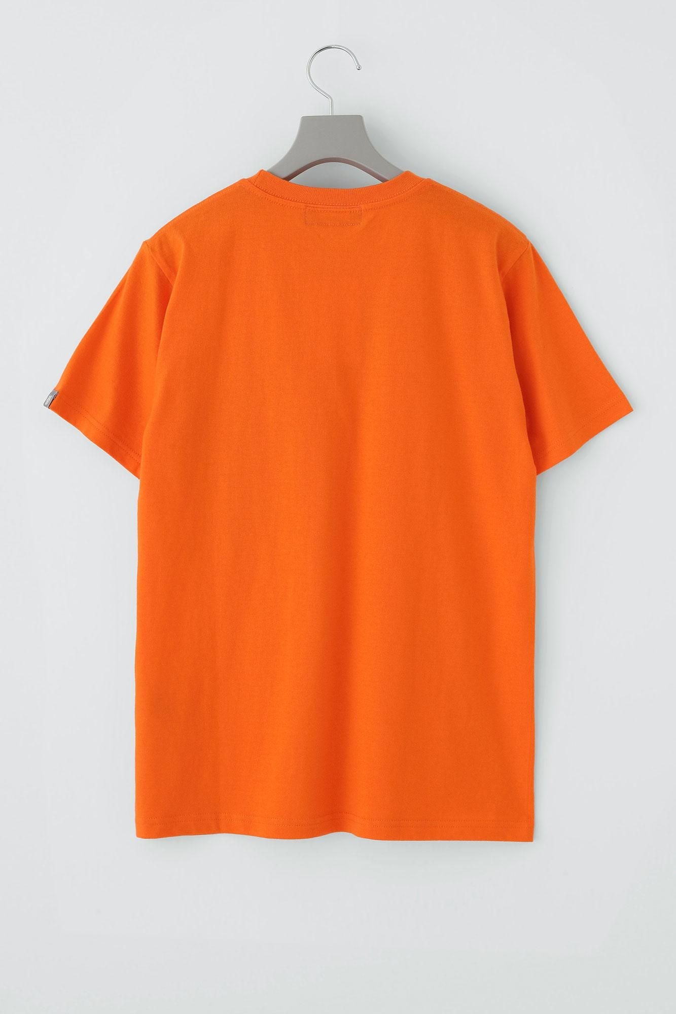 半袖 ポケットTシャツ[5.0]／オレンジ×SO-SU-U昆（こん）2