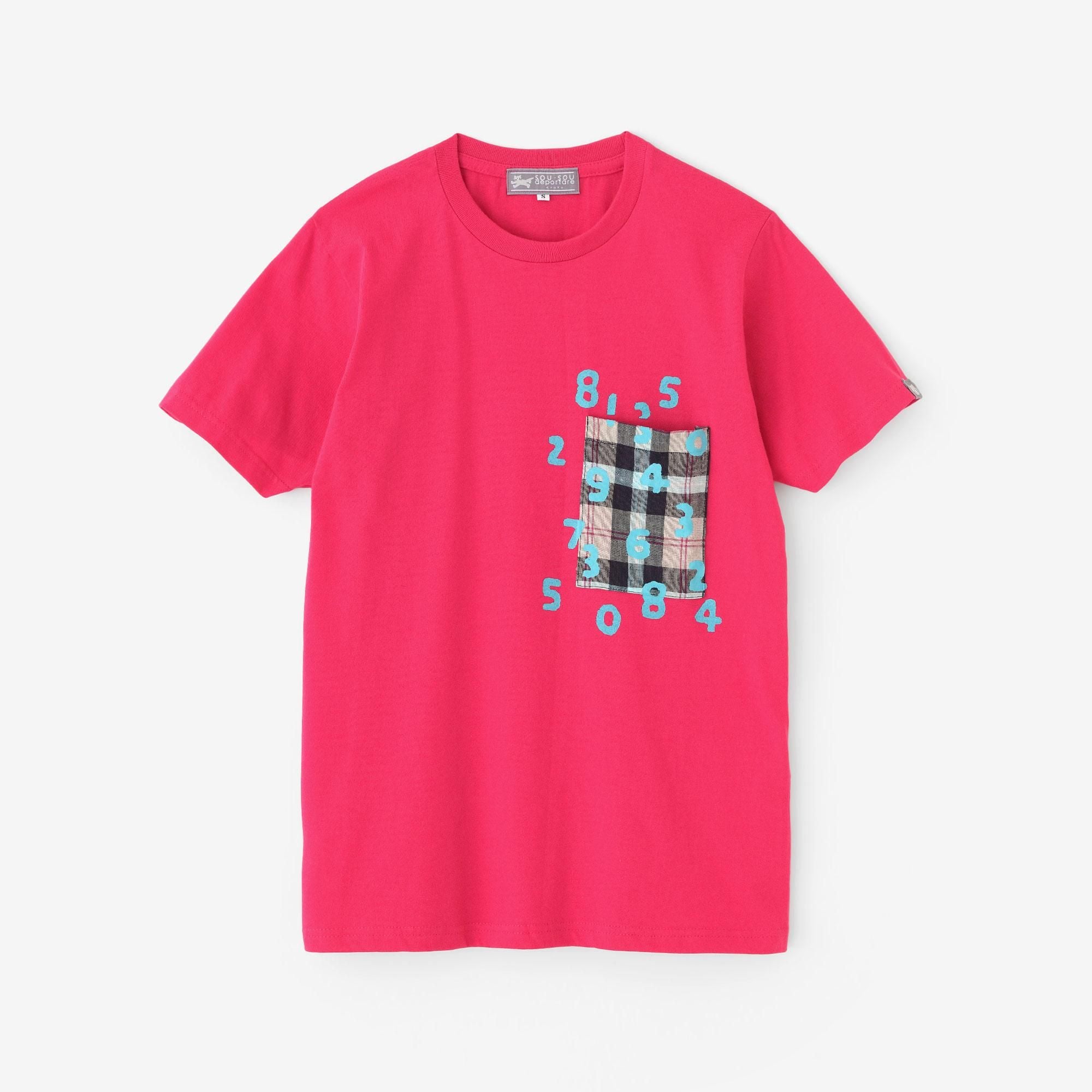 T-shirt avec poche à manches courtes [5.0]/Rose x SO-SU-U Kon