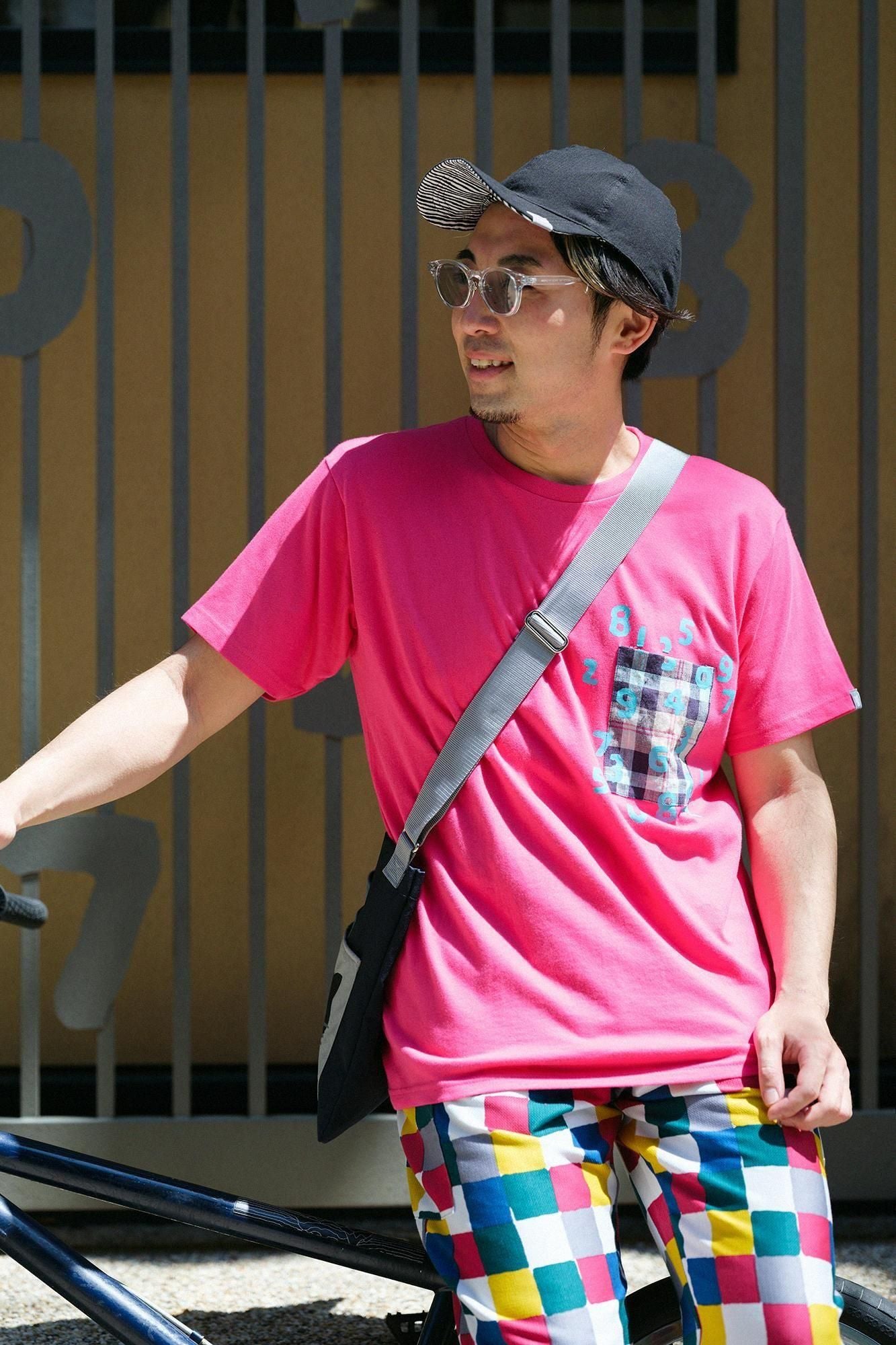 Short Sleeve Pocket T-shirt [5.0] / PINK x SO-SU-U Kon