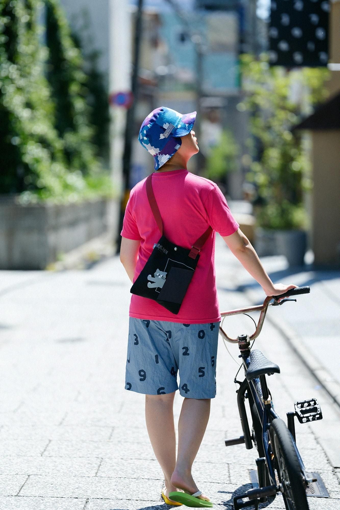 Short Sleeve Pocket T-shirt [5.0] / PINK x SO-SU-U Kon