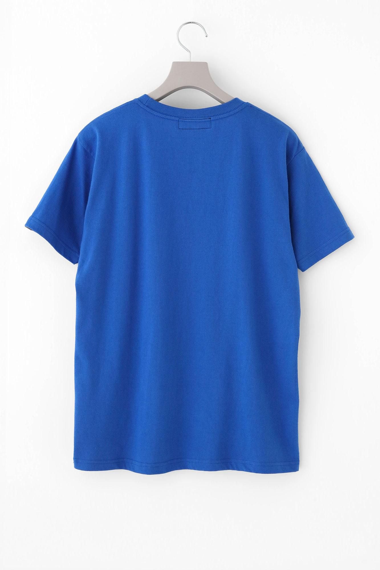 半袖 ポケットTシャツ[5.0]／ロイヤルブルー×SO-SU-U昆（こん）2