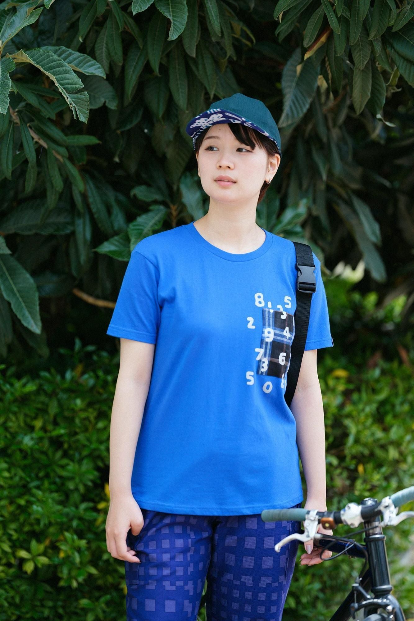 半袖 ポケットTシャツ[5.0]／ロイヤルブルー×SO-SU-U昆（こん）2