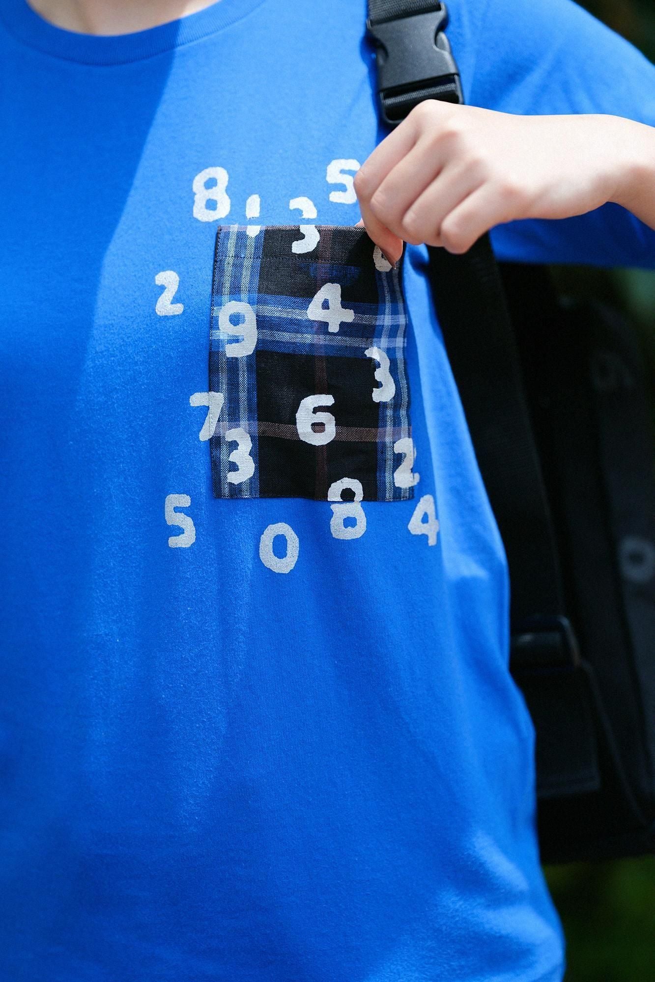 Short Sleeve Pocket T-shirt [5.0] / Royal Blue x SO-SU-U Kon 2