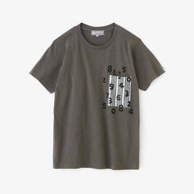 Short Sleeve Pocket T-shirt [5.0] / Charcoal x SO-SU-U Kon 2