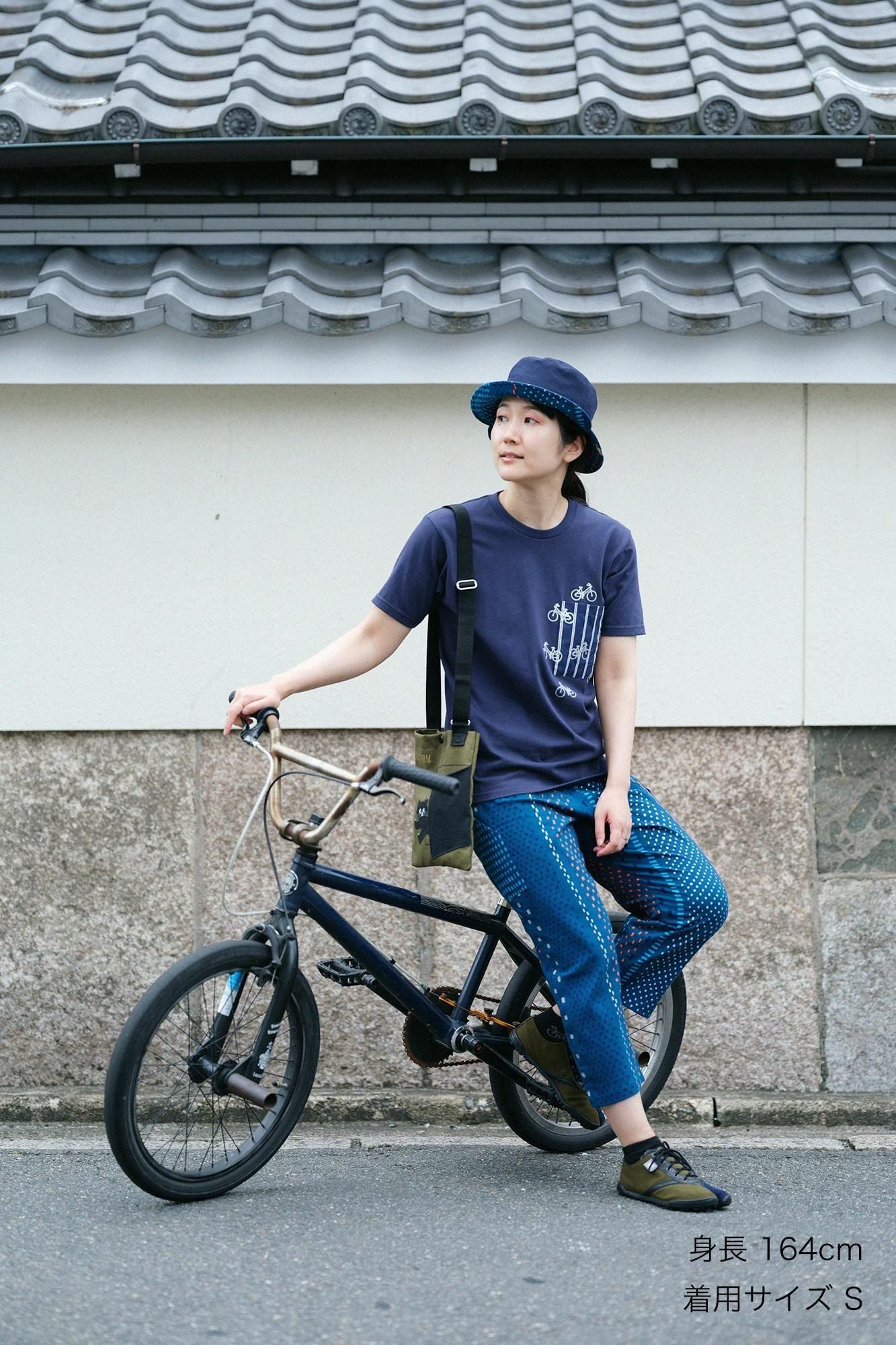 Short Sleeve Pocket T-shirt [5.0] / Metro Blue x Bicycle Craze