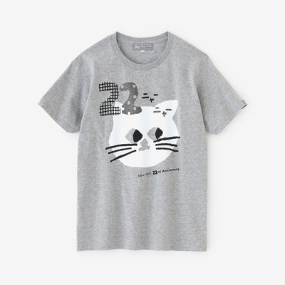 22nd Anniversary 半袖Tシャツ[5.0]／ヘザーグレー