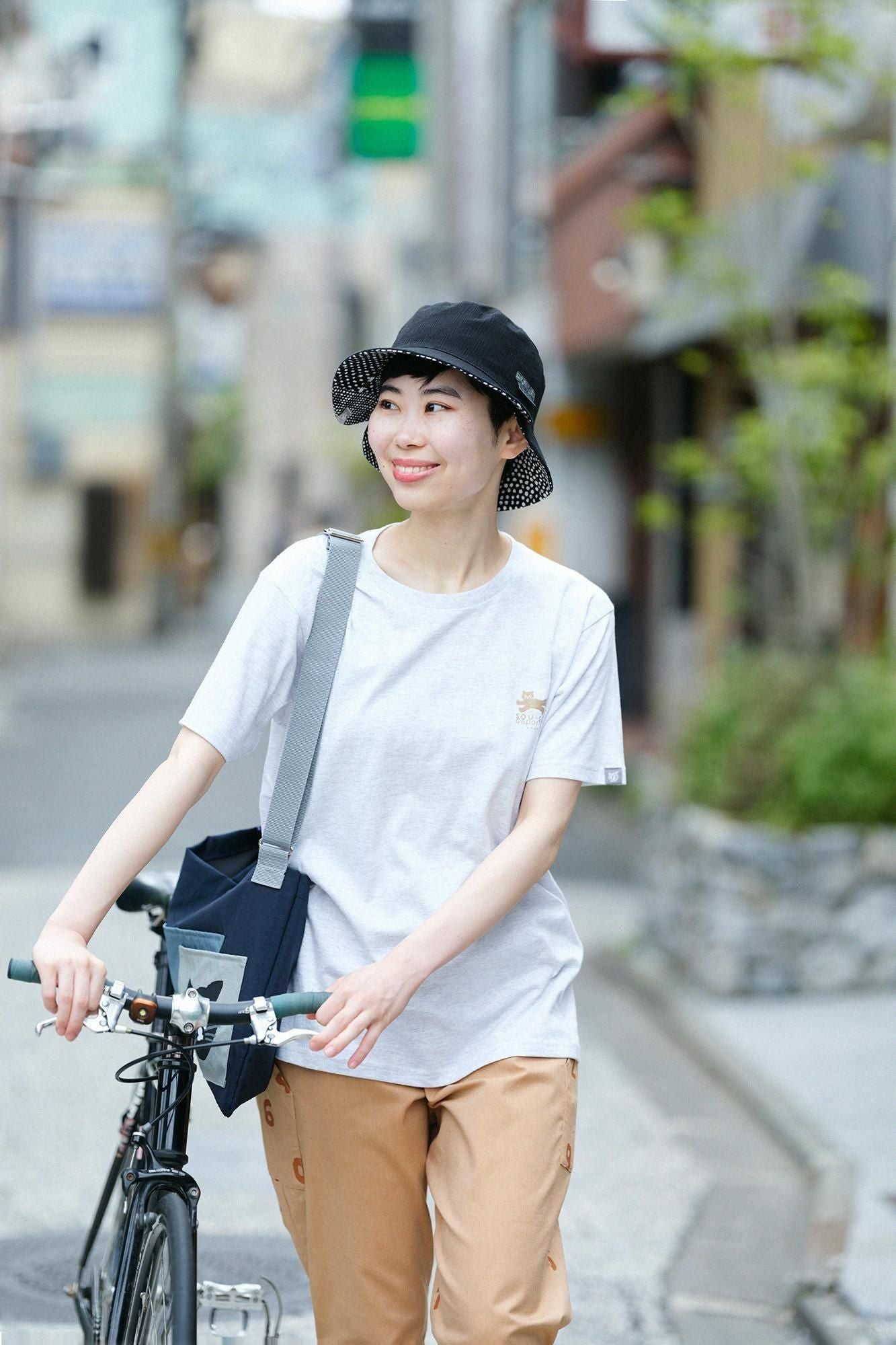 猫短袖T恤[5.0]/象牙