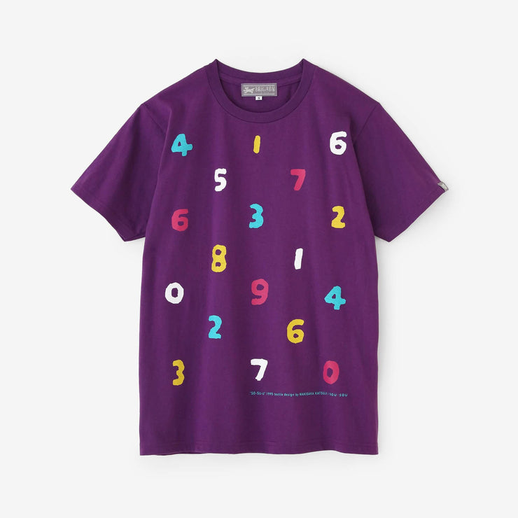 SO-SU-U 4-color Short Sleeve T-shirt [5.0] / Purple