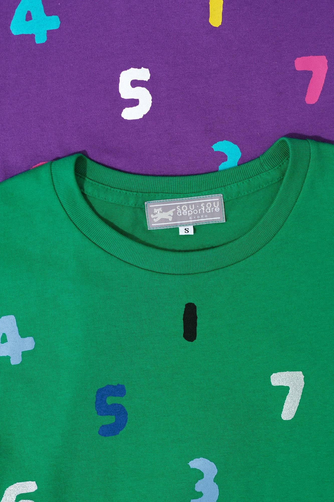 [Versand voraussichtlich um den 28. April]SO-SU-U Yotsumi Kurzarm-T-Shirt [5.0]/Lila
