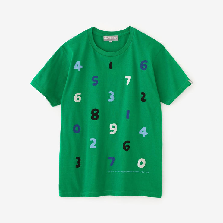 SO-SU-U 4-color Short Sleeve T-shirt [5.0] / Green
