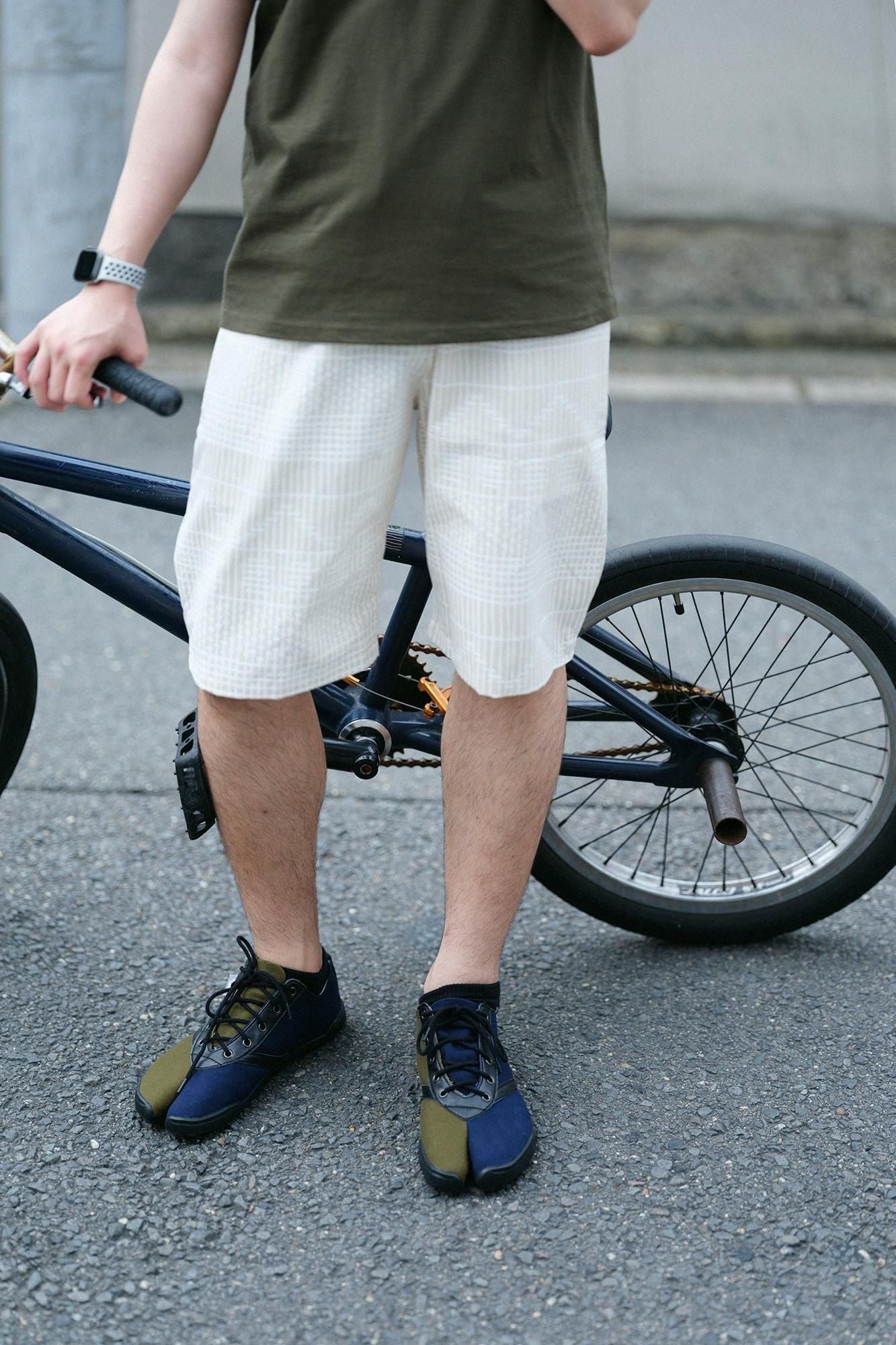Athlétique Tabi Low Iroha Bottom / Kaki x Navy