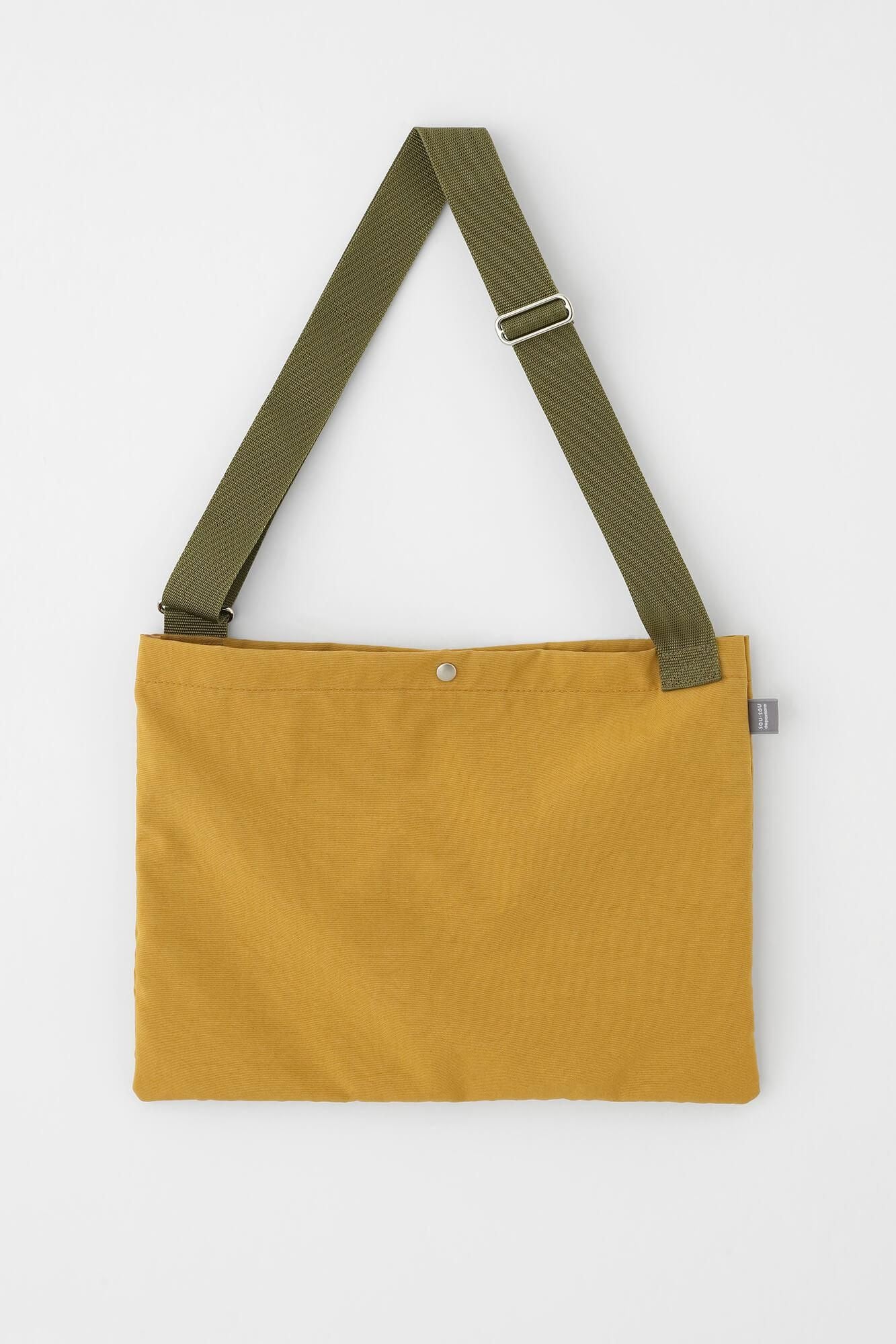 ナイロン サコッシュ／イエロー