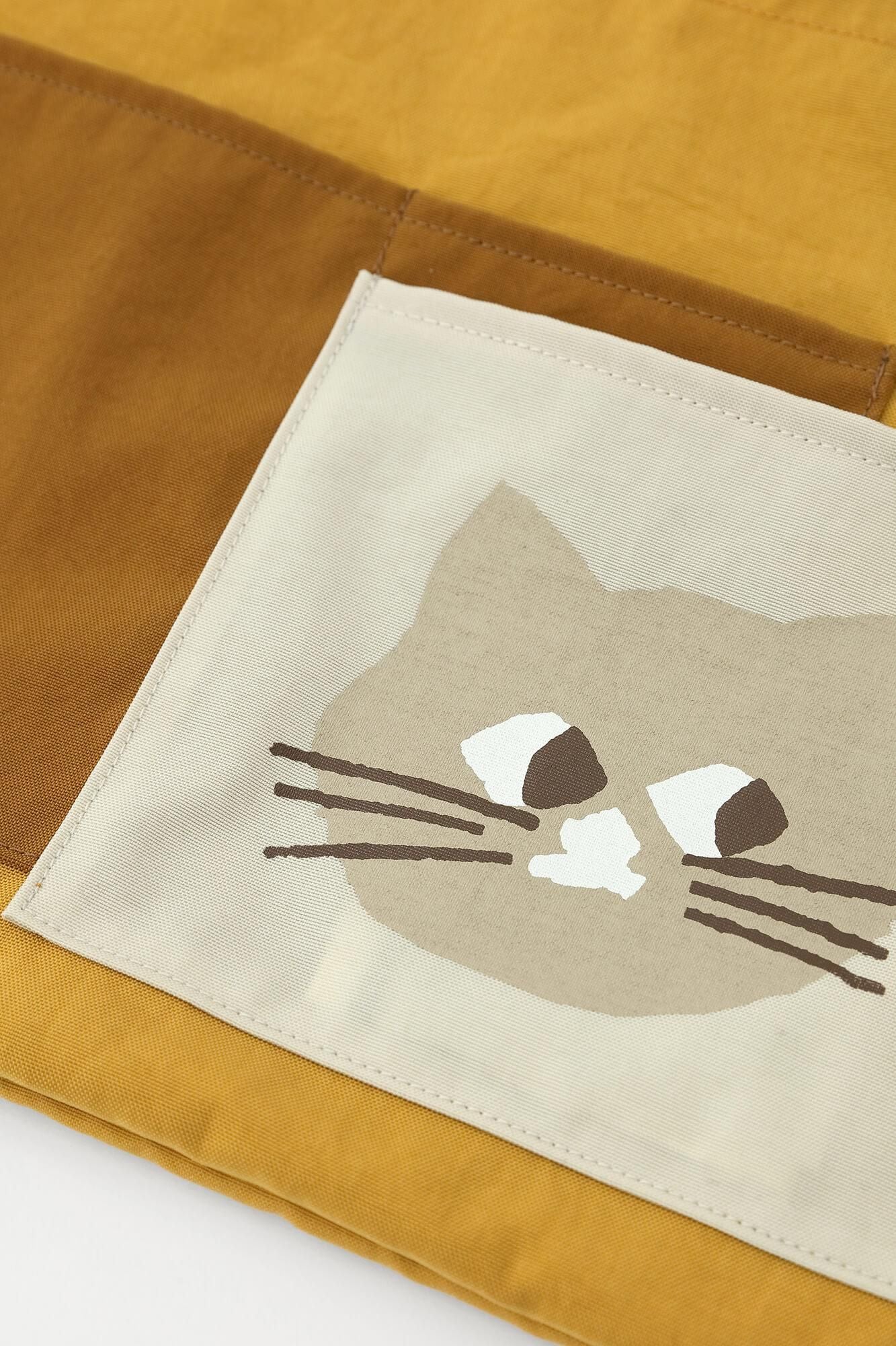 ナイロン サコッシュ／イエロー