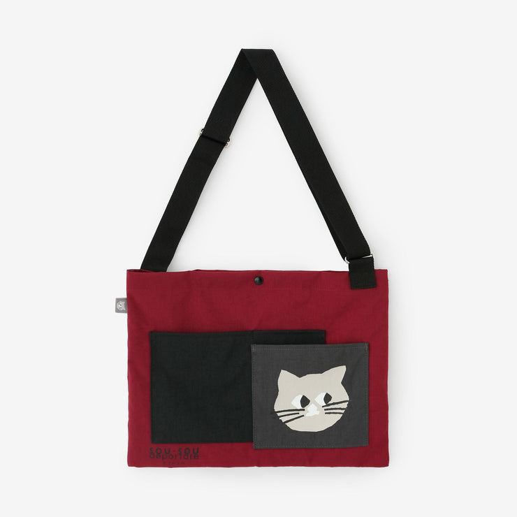 Nylon Sacoche Bag/reTsude