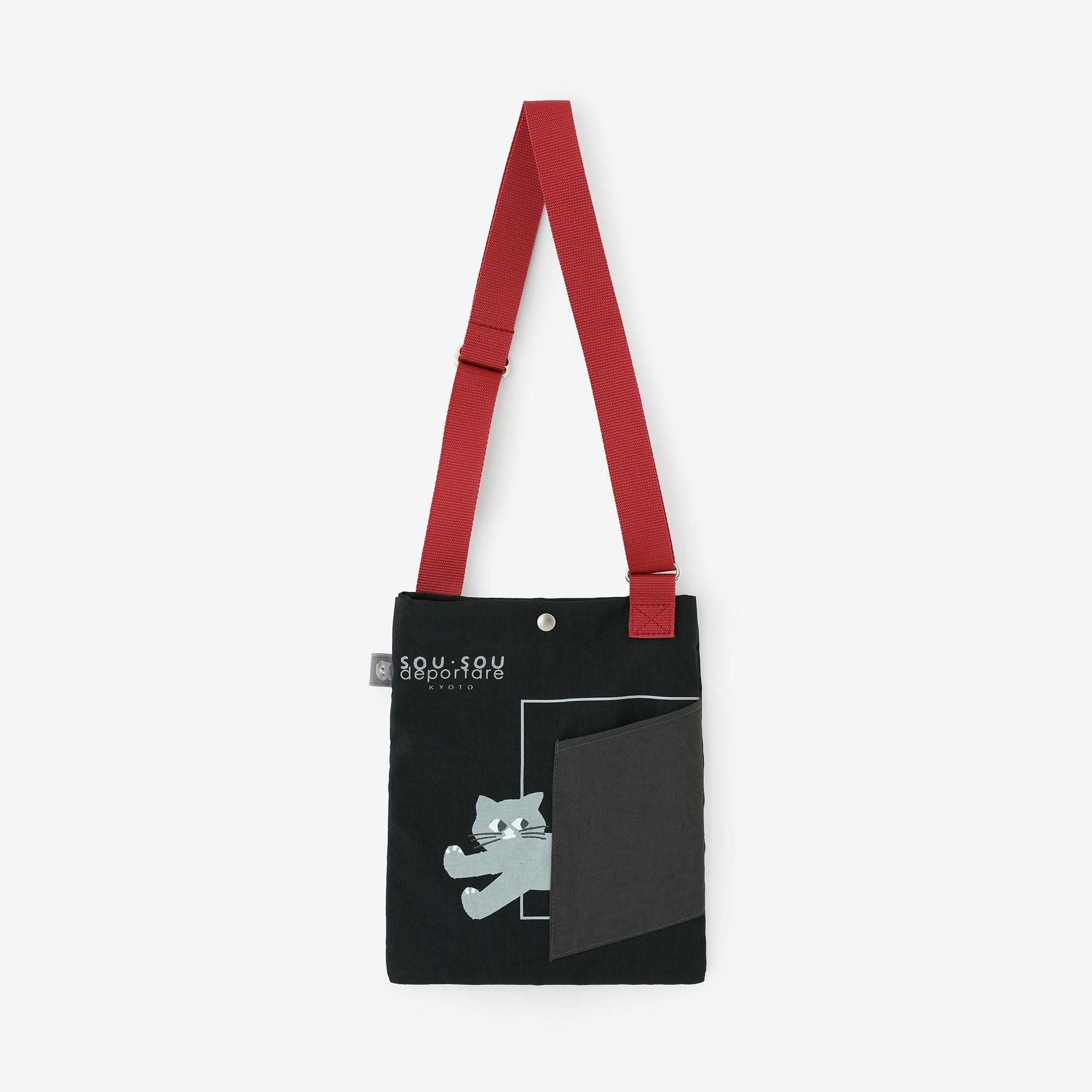 탈출하다 나일론 사코슈 (소)/검은색