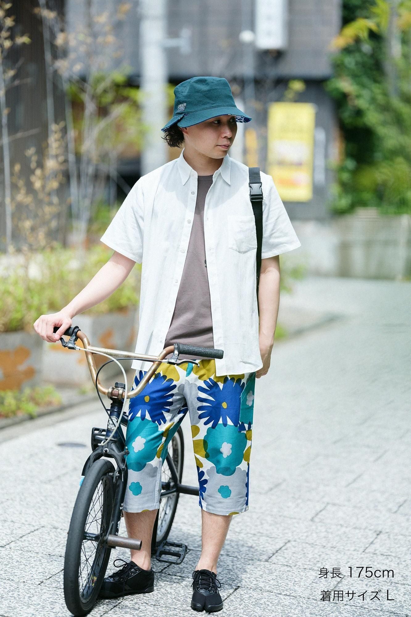 伸展Dobby编织自行车Suteteko Quarter/Orareko Ridori