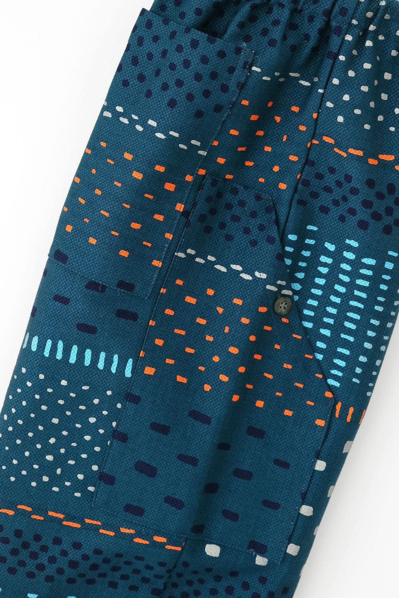 Stretch Dobby Weave Bike Suteteko Quarter / Ararejima