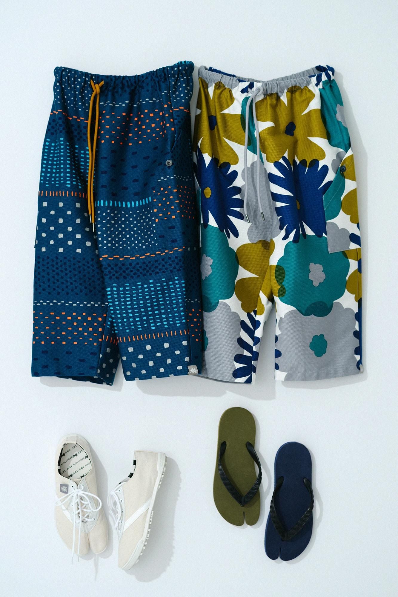 Stretch Dobby Weave Bike Suteteko Quarter / Ararejima