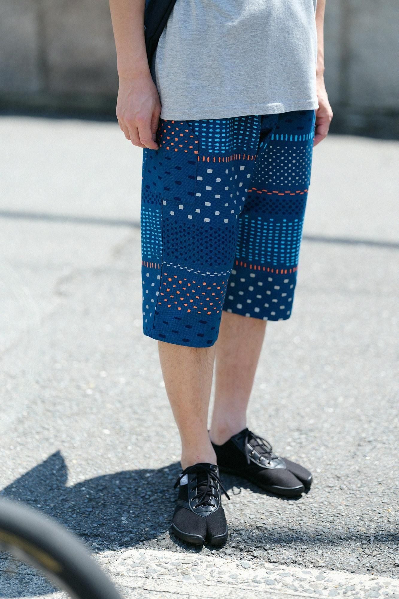 Stretch Dobby Weave Bike Suteteko Quarter / Ararejima