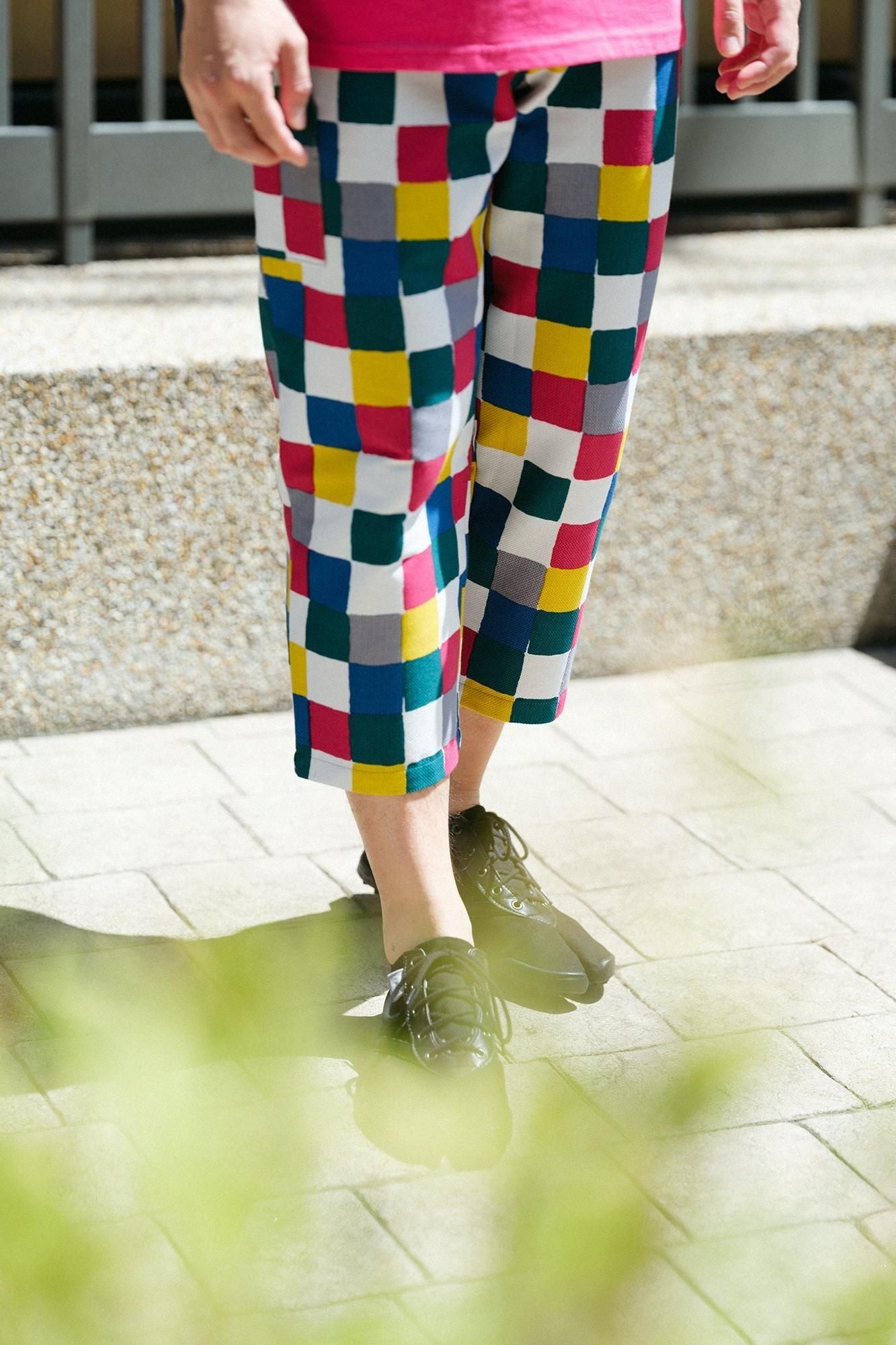 彈性多臂織BIKE 七分褲/日常