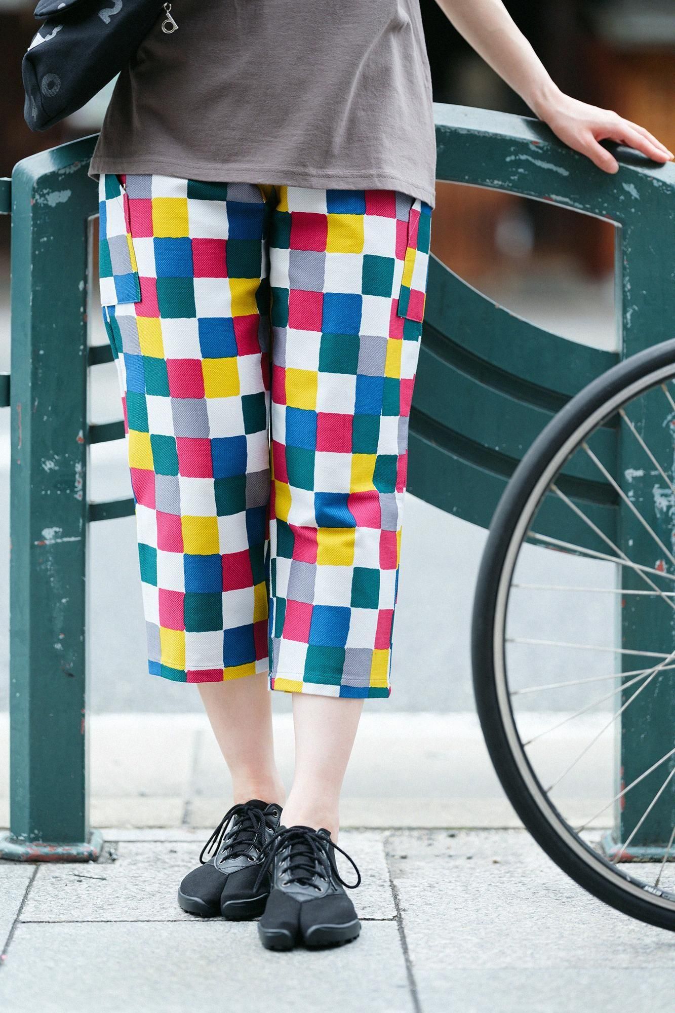 彈性多臂織BIKE 七分褲/日常