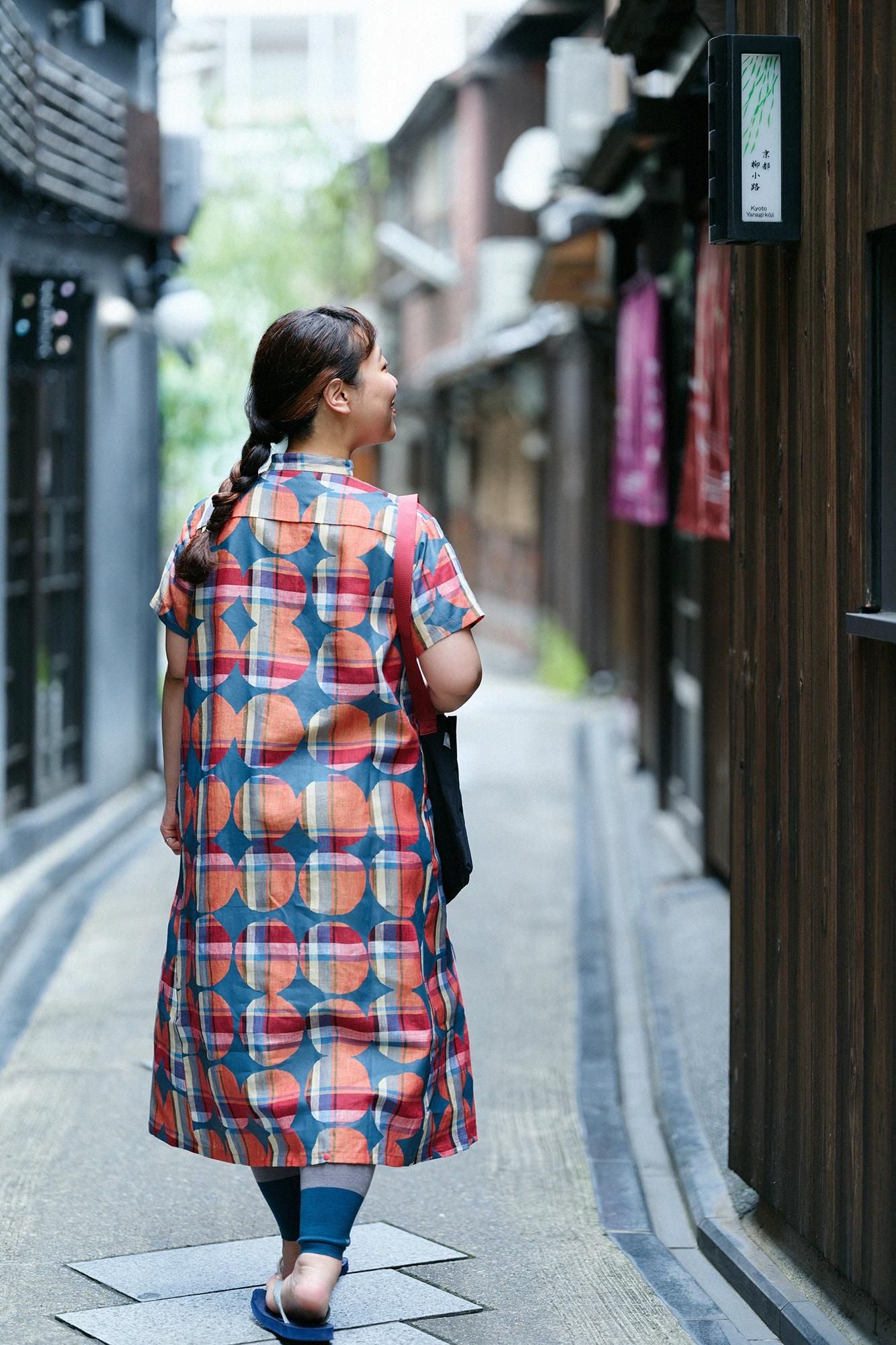 E*y様 hyke リネン ポンチョ ワンピース HYKE（ハイク）の「＜HYKE